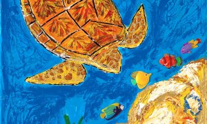 Sea Turtle, 5/3/13, 4:43 PM, 8C, 6000x8000 (0+0), 100%, Custom, 1/25 s, R119.2, G94.9, B115.6